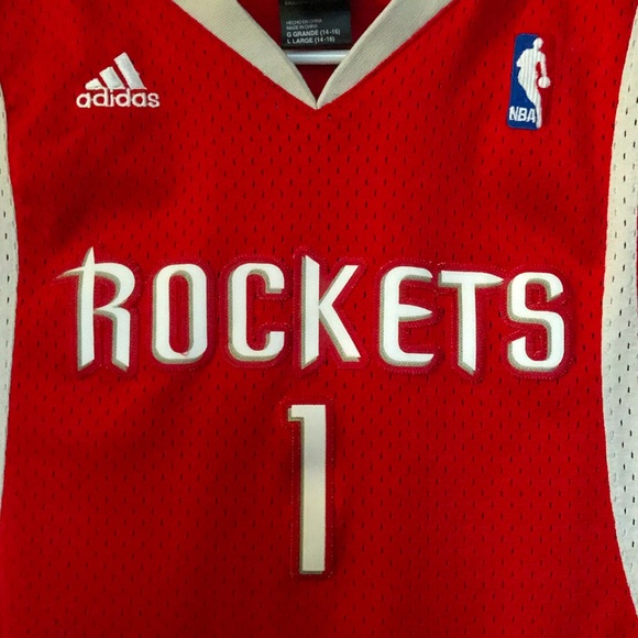 Tracy McGrady 1 Houston Rockets Reebok Jersey - Picture 2 of 6